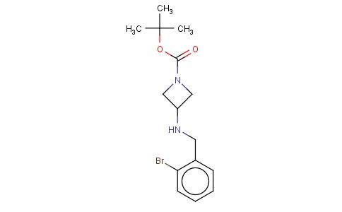 3-(2-BROMO-BENZYLAMINO)-AZETIDINE-1-CARBOXYLIC ACID TERT-BUTYL ESTER
